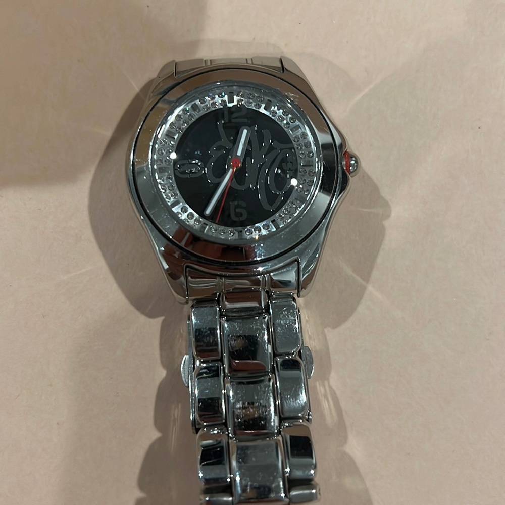 Marc Ecko silver watch